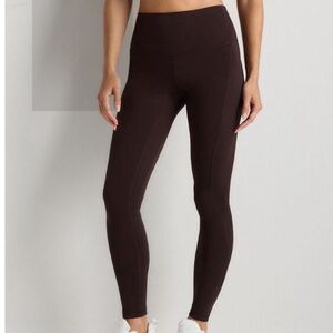 Quince Espresso Brown Leggings